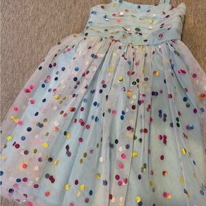 Colorful Polka Dot Dress